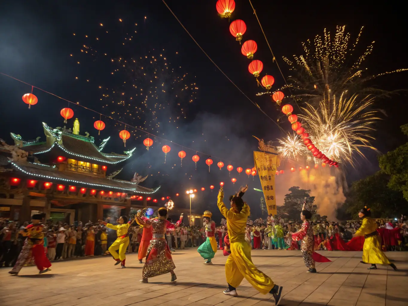 A video showcasing a Vietnamese cultural festival, highlighting the use of AI to enhance cultural relevance.